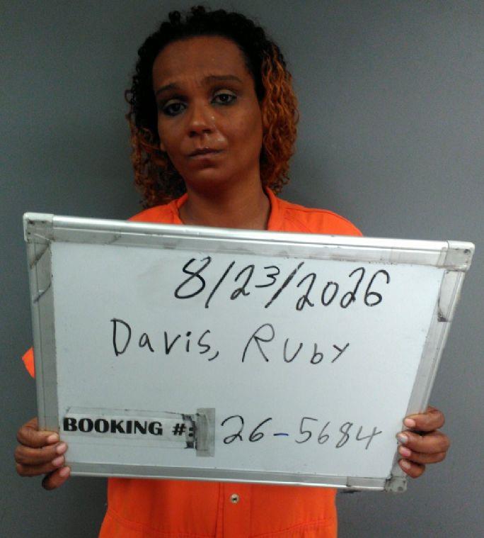 Booking photo of Ruby Davis