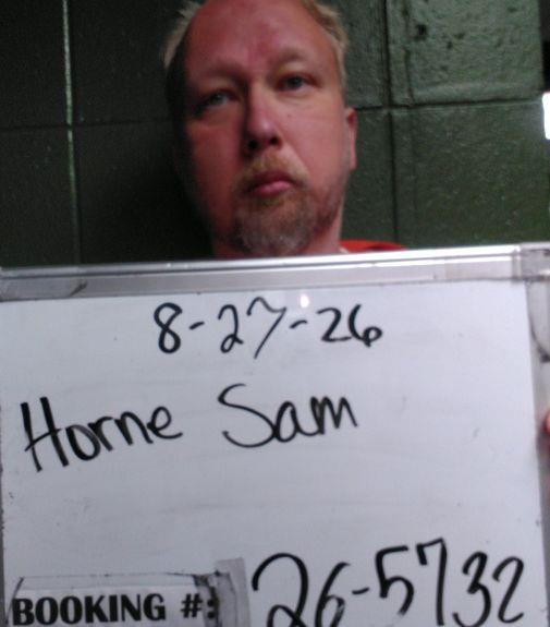 Booking photo of Sam Horne