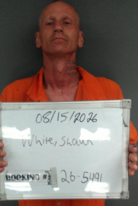 Booking photo of Shaun White