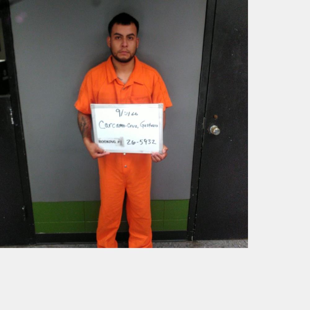 Booking photo of Gustavo Carcamo-cruz