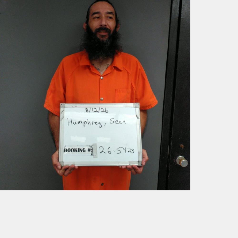 Booking photo of Sean Humphrey