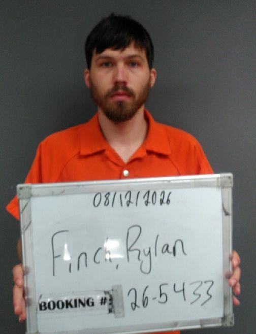 Booking photo of Rylan Finch