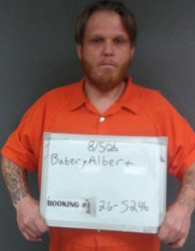 Booking photo of Albert Baber