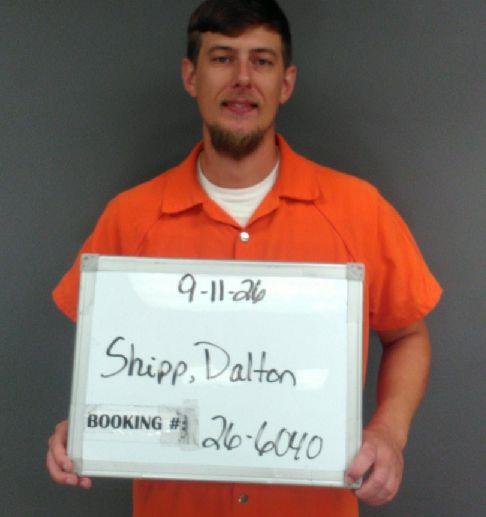 Booking photo of Dalton Shipp