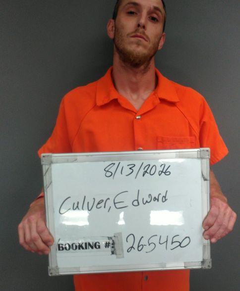 Booking photo of Edward Culver