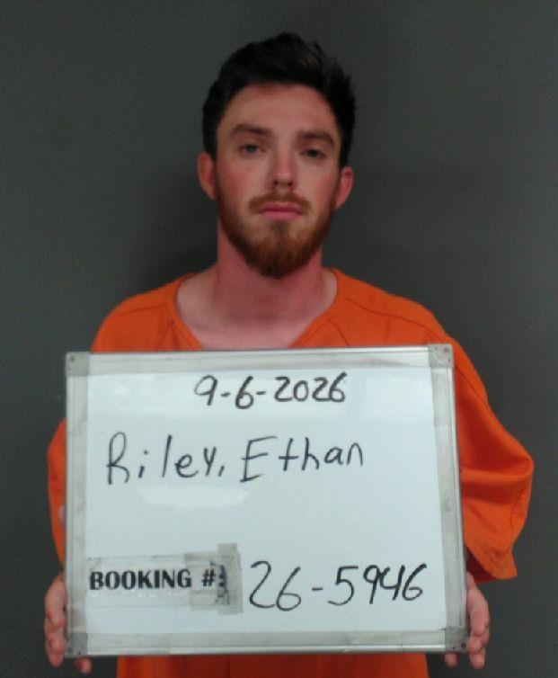 Booking photo of Ethan Riley