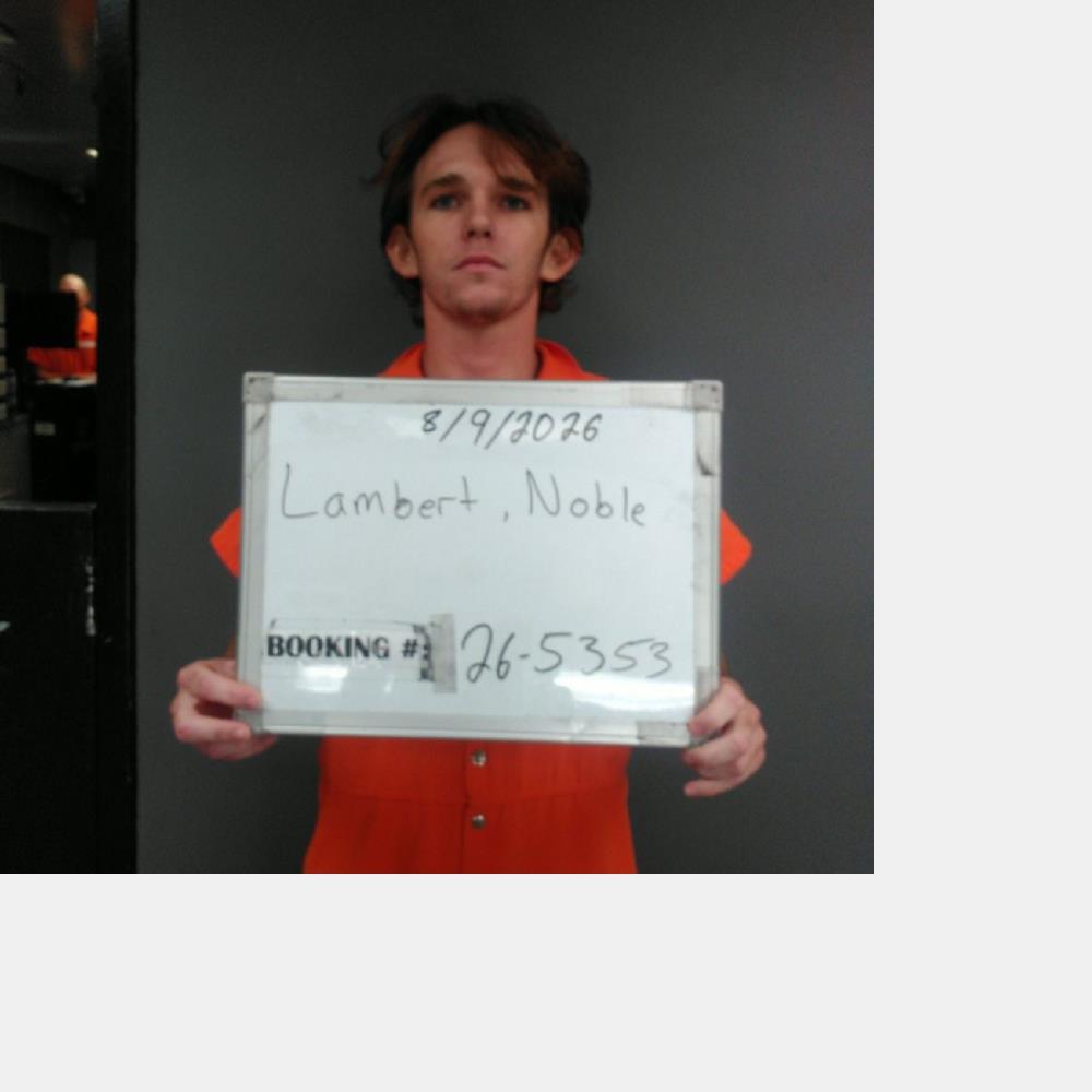 Booking photo of Noble Lambert