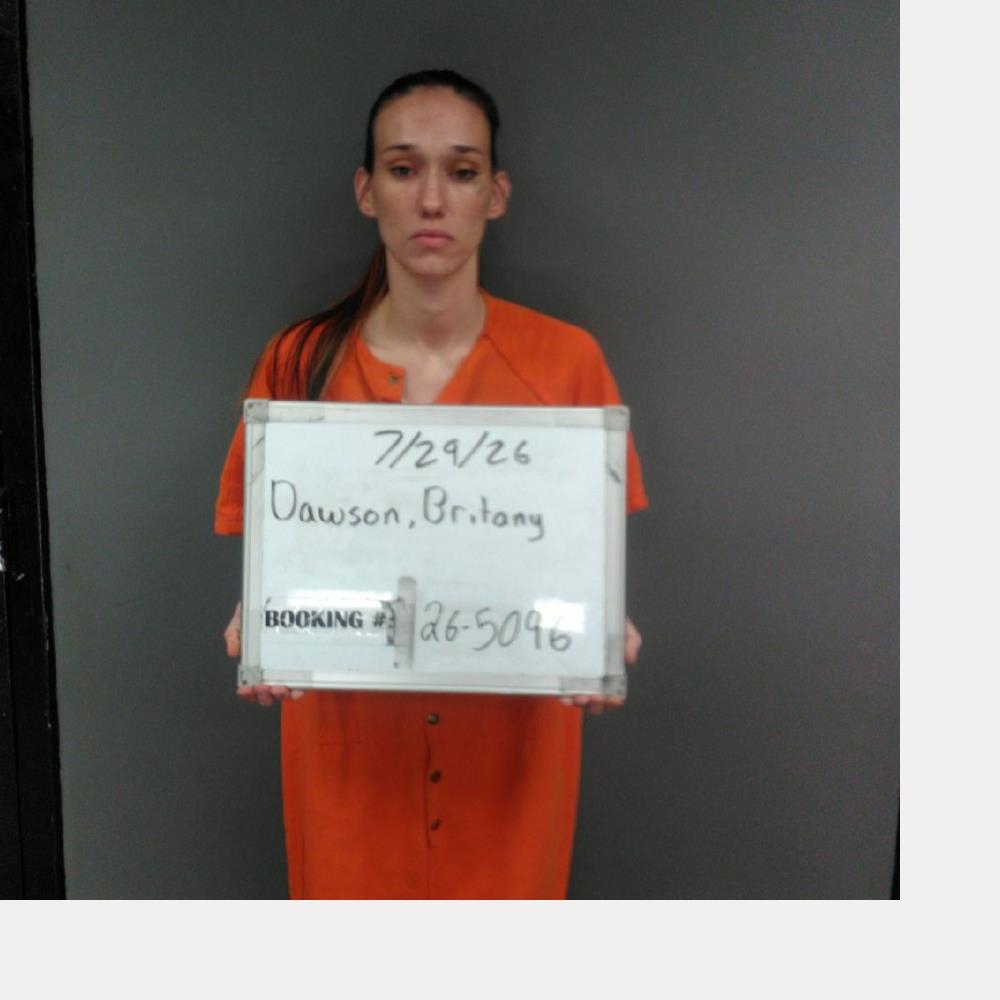 Booking photo of Britany Dawson