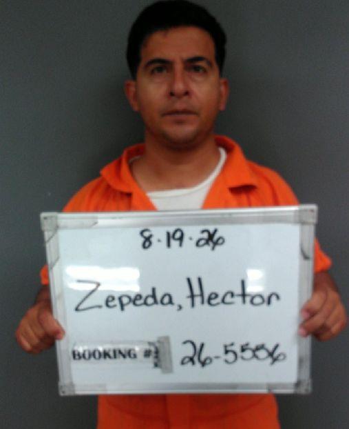 Booking photo of Hector Zepeda