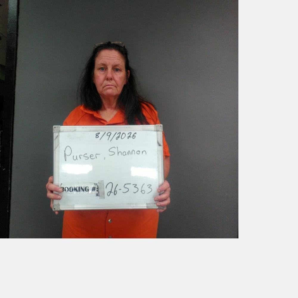 Booking photo of Shannon Purser