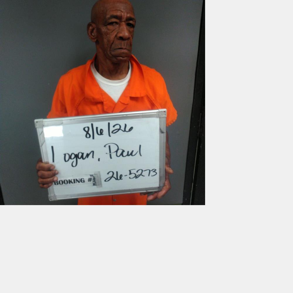 Booking photo of Paul Logan