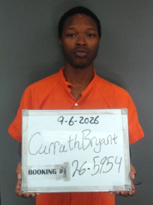 Booking photo of Bryant Curruth