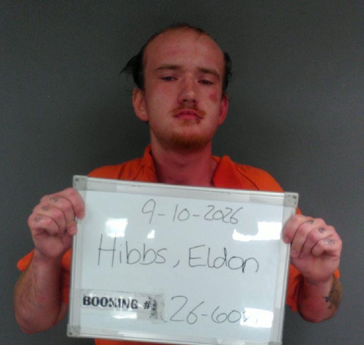 Booking photo of Eldon Hibbs