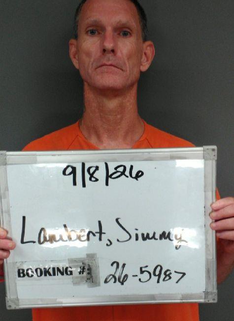 Booking photo of Jimmy Lambert