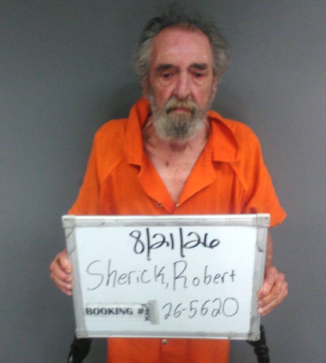 Booking photo of Robert Sherick