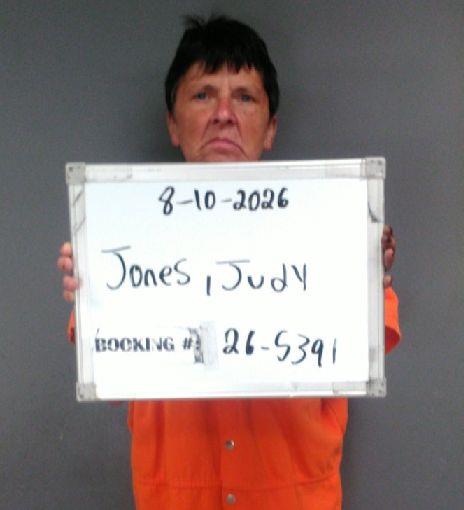 Booking photo of Judy Jones