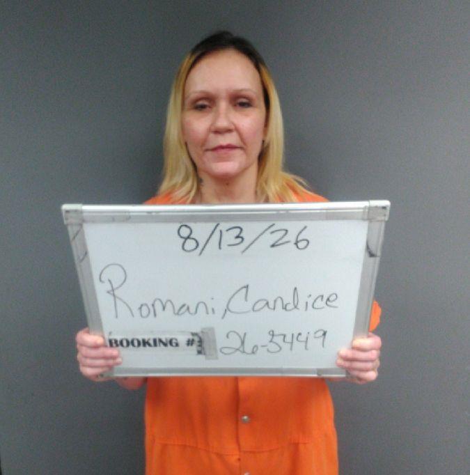 Booking photo of Candice Romani