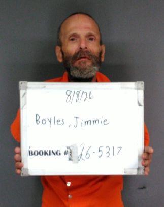 Booking photo of Jimmie Boyles