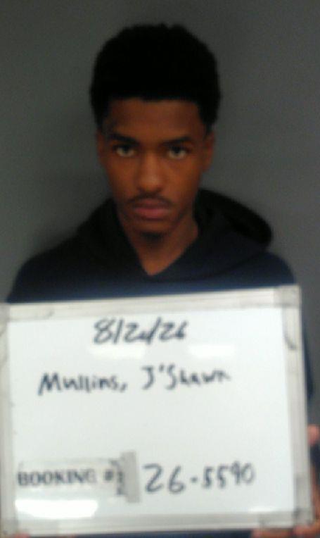 Booking photo of J'shawn Mullins