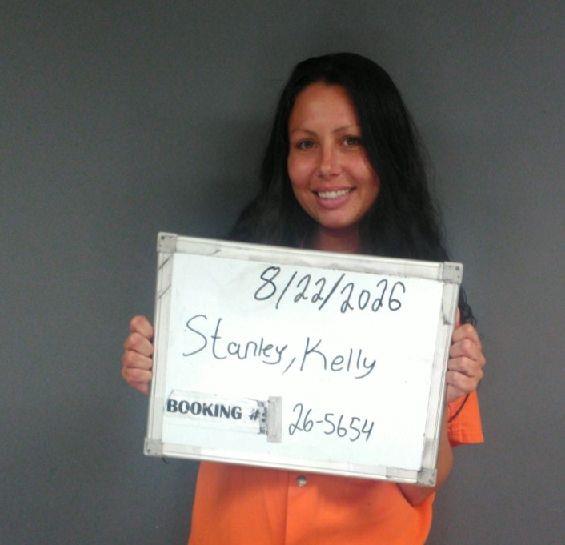 Booking photo of Kelly Stanley