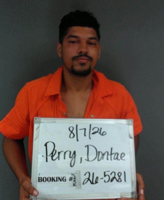 Booking photo of Dontae Perry