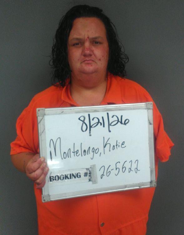 Booking photo of Katie Montelongo
