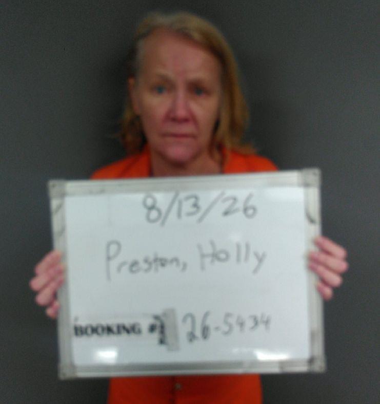 Booking photo of Holly Preston