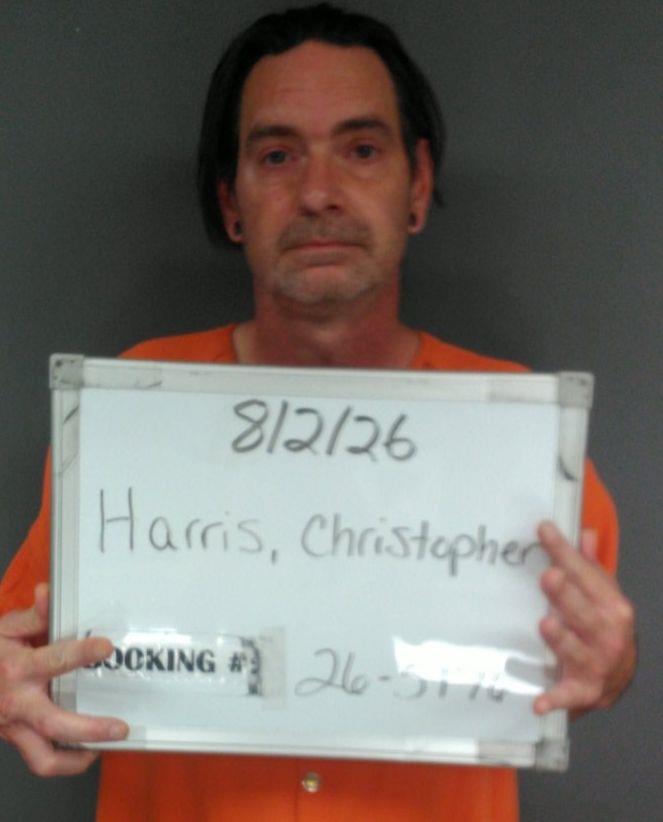 Booking photo of Christopher Harris