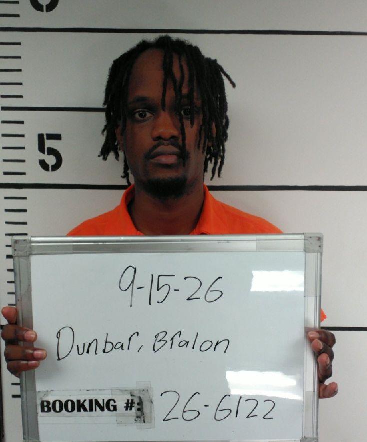 Bralon Dunbar booking photo