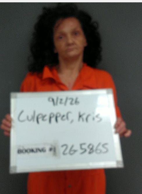 Booking photo of Kris Culpepper