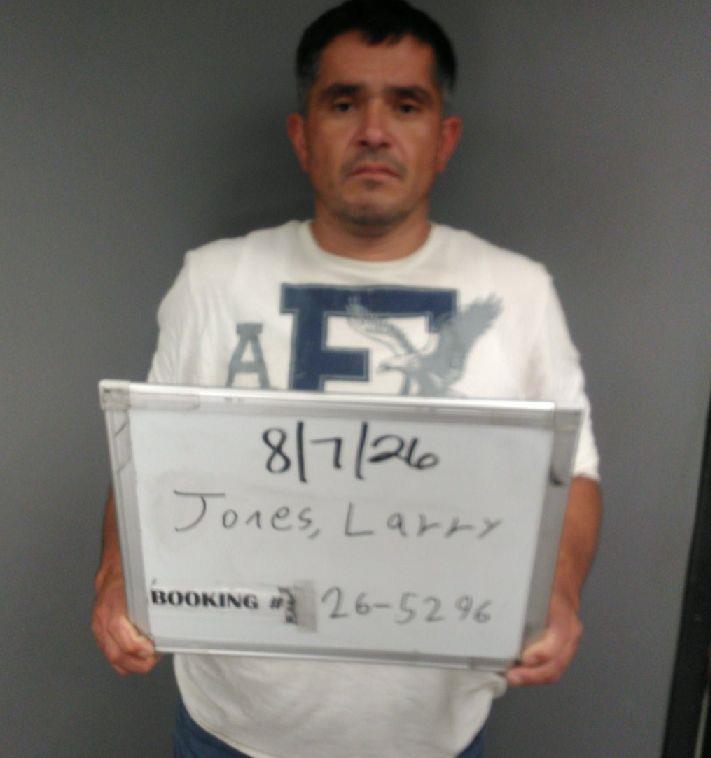 Booking photo of Larry Jones