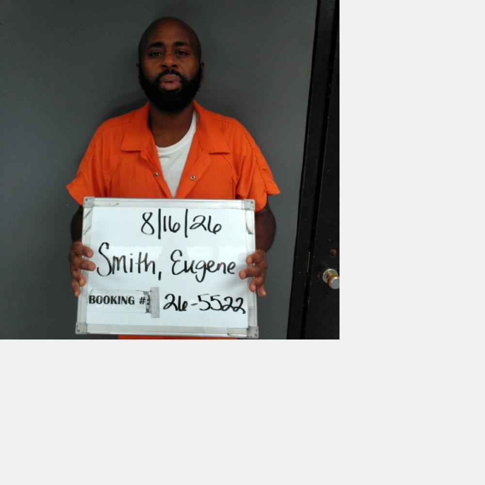 Booking photo of Eugene Smith