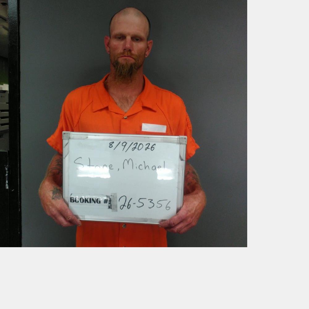 Booking photo of Michael Stone