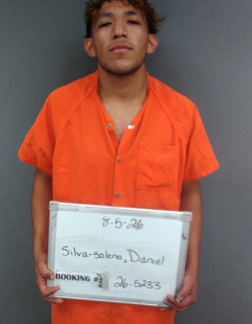 Booking photo of Daniel Silva- Soleno