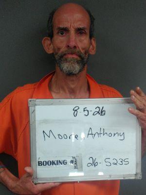 Booking photo of Anthony Moore