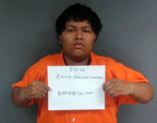 Booking photo of Jefferson Garcia-dominguez