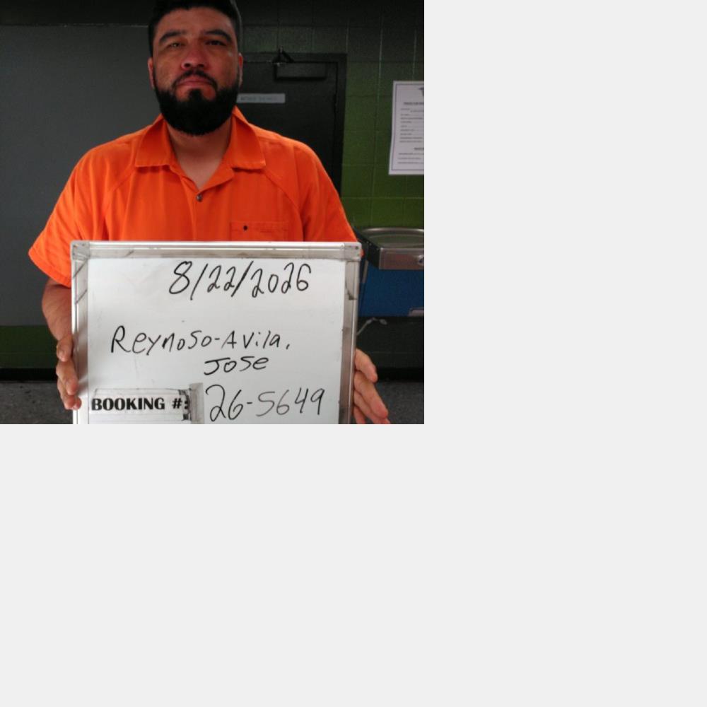 Booking photo of Jose Reynoso-avila