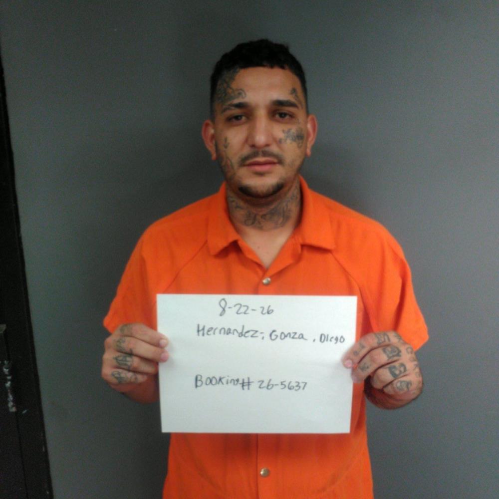 Booking photo of Diego Hernandez-gonzalez