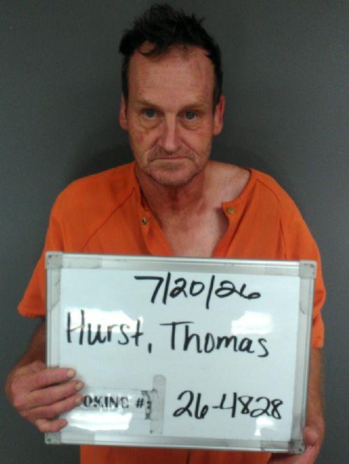 Booking photo of Thomas Hurst