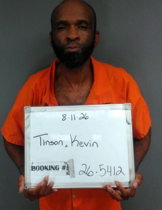 Booking photo of Kevin Tinson