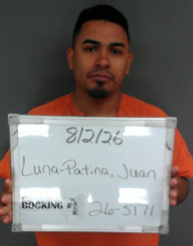 Booking photo of Juan Luna-patina