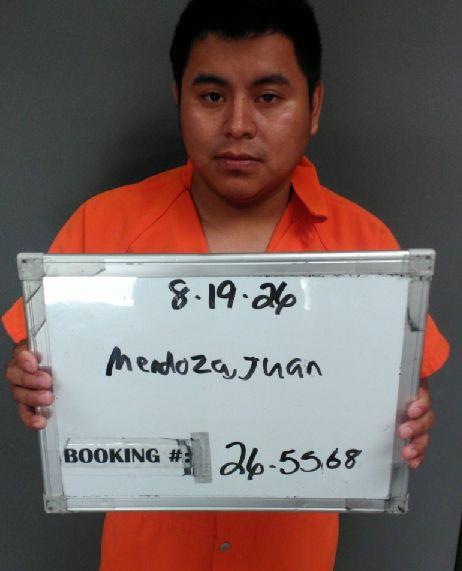 Booking photo of Juan Mendoza-ajcot