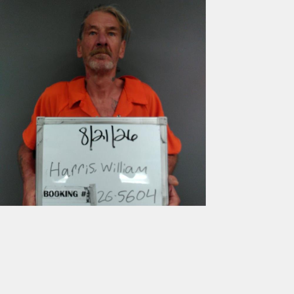 Booking photo of William Harris