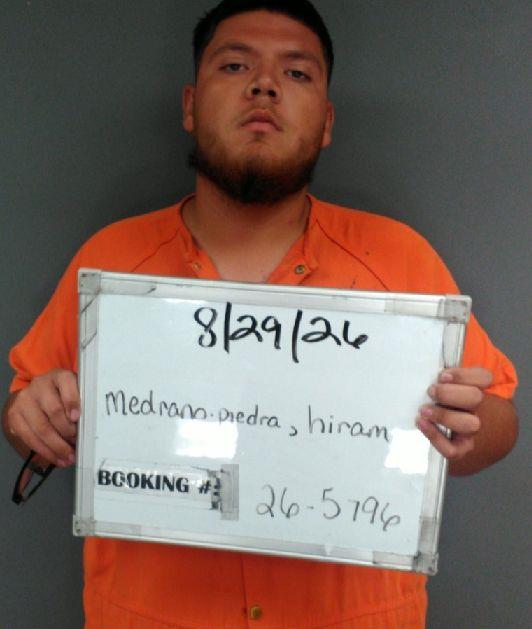 Booking photo of Hiram Medrano-piedra