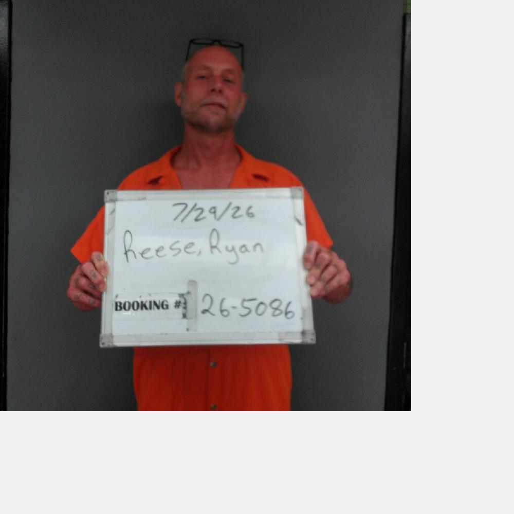 Booking photo of Ryan Reese