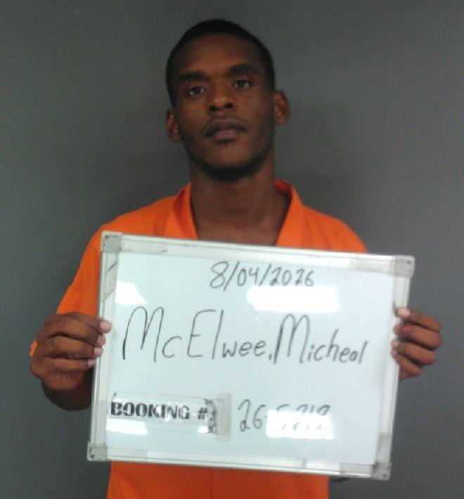 Booking photo of Michael Mcelwee