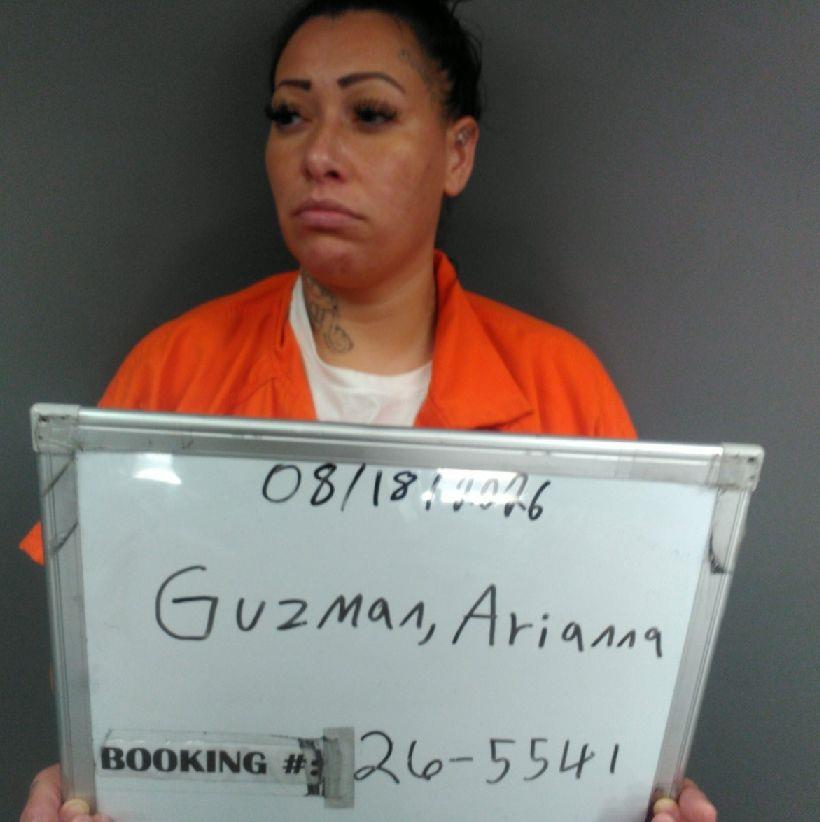 Booking photo of Arianna Guzman