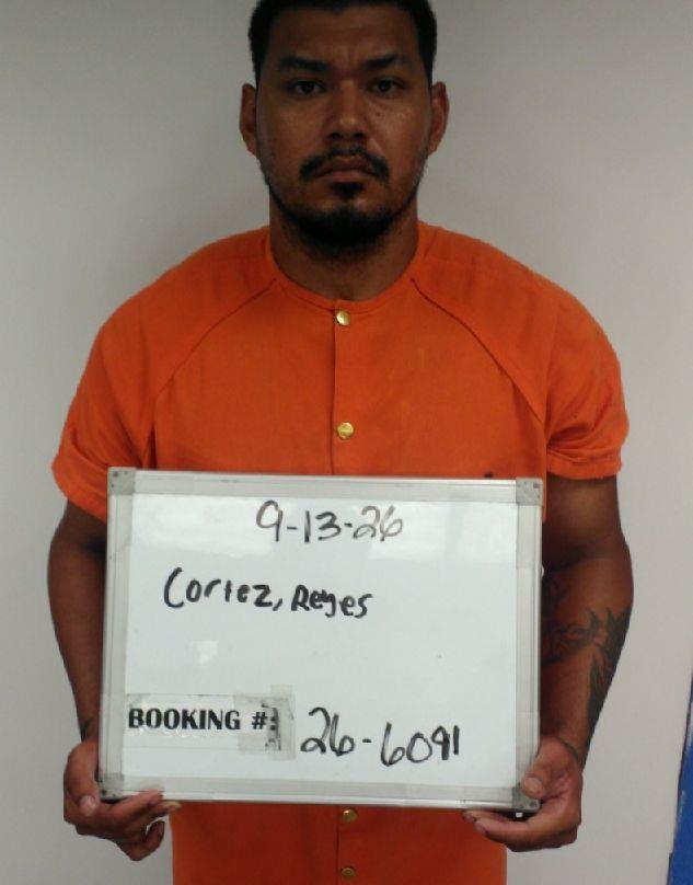 Reyes Cortez booking photo