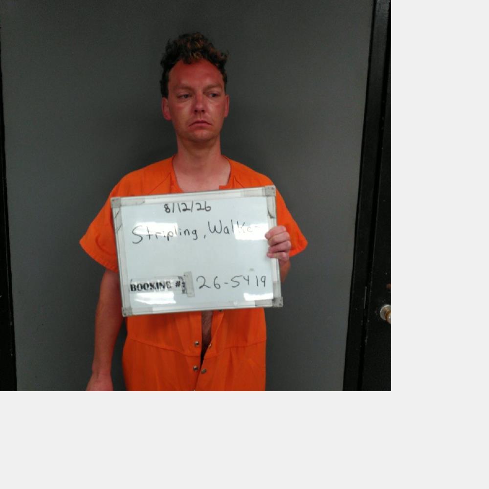 Booking photo of Walker Stripling
