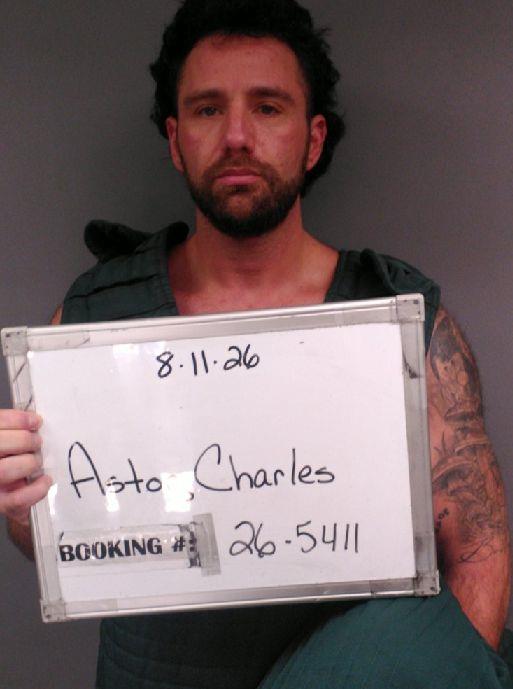 Booking photo of Charles Astor